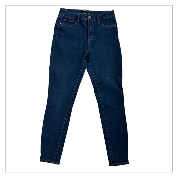 D.JEANS Women’s Skinny Jeans Dark Wash Denim Stretch Modern Fit Ankle Length‎ 6 - Picture 2 of 8